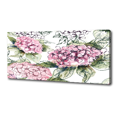 Canvas wall art Hydrangea