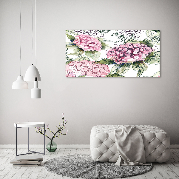 Canvas wall art Hydrangea