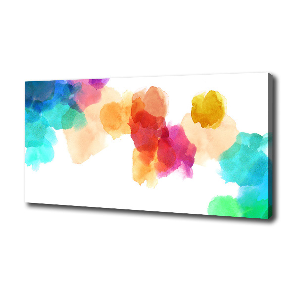 Canvas wall art Colorful spots