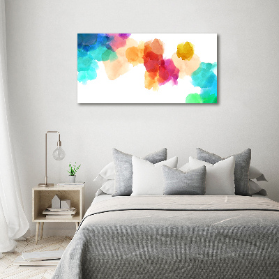 Canvas wall art Colorful spots