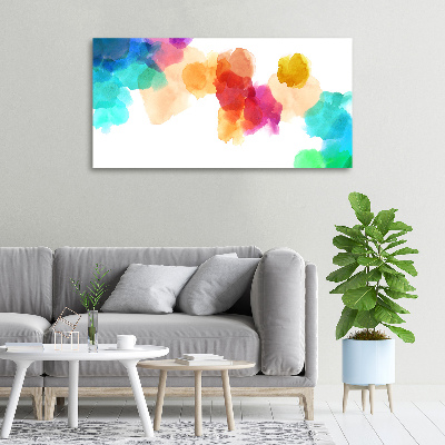 Canvas wall art Colorful spots