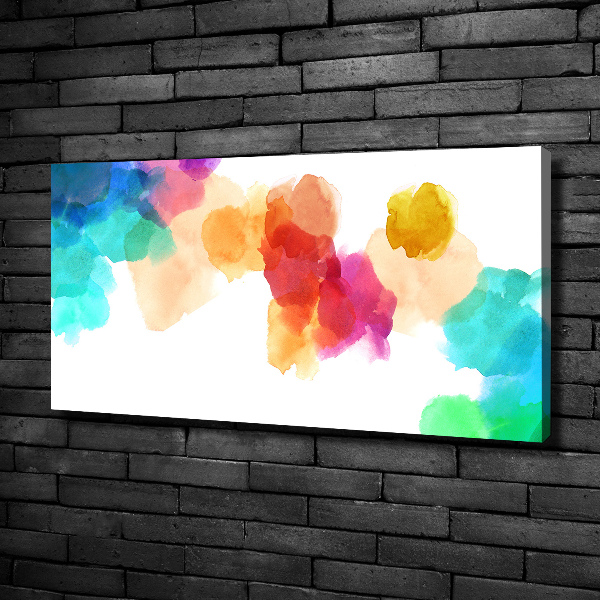 Canvas wall art Colorful spots