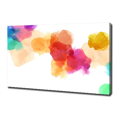 Canvas wall art Colorful spots