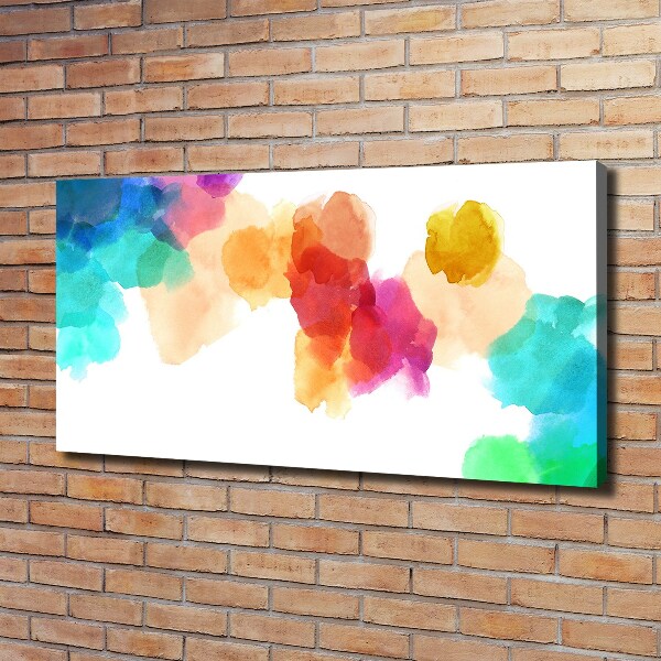 Canvas wall art Colorful spots