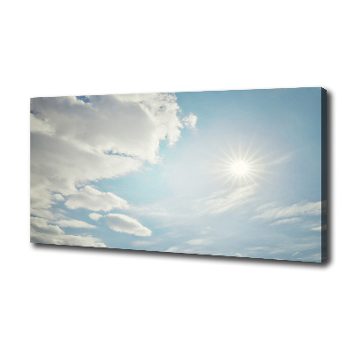 Canvas wall art Clouds in the sky