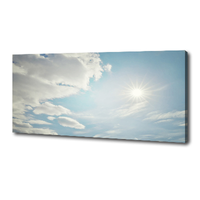 Canvas wall art Clouds in the sky