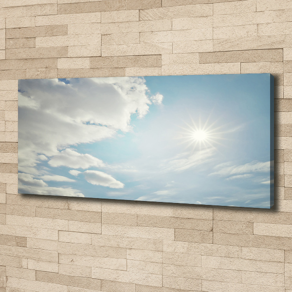 Canvas wall art Clouds in the sky