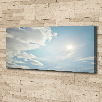 Canvas wall art Clouds in the sky