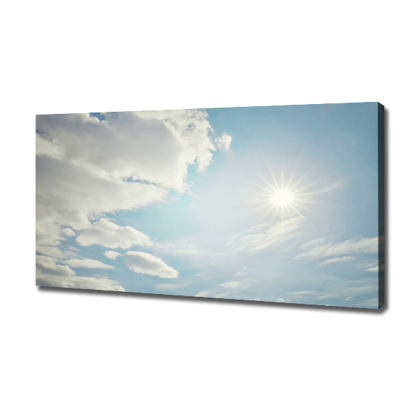 Canvas wall art Clouds in the sky