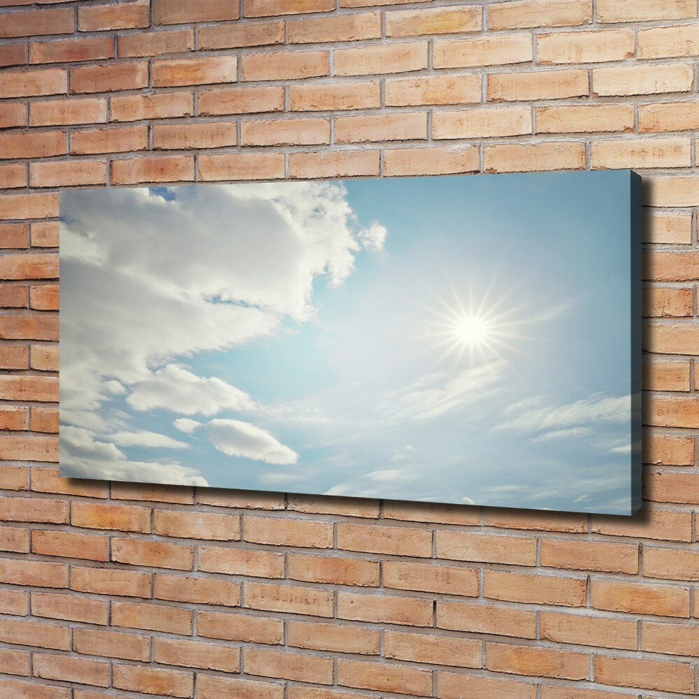 Canvas wall art Clouds in the sky