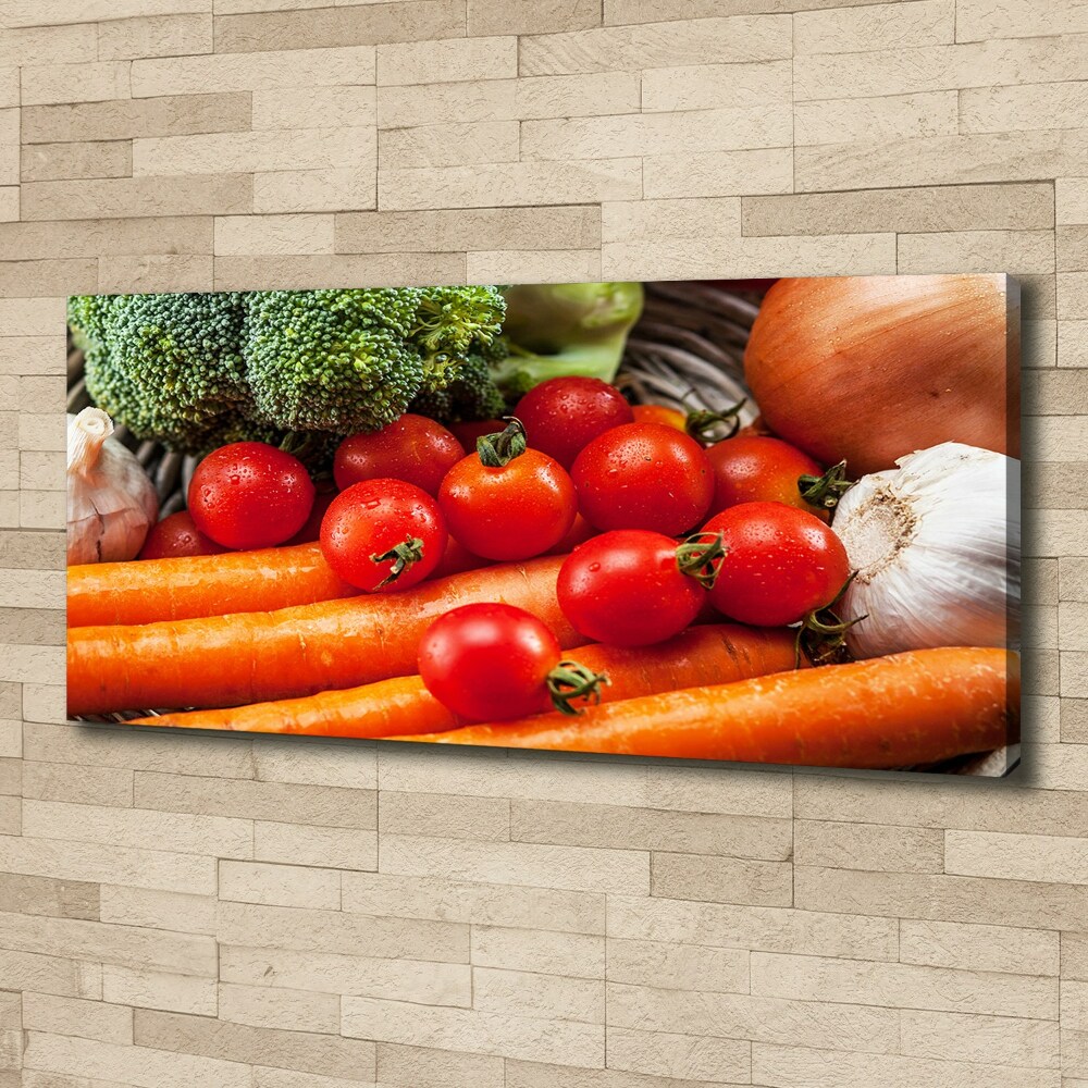 Canvas wall art Vegetables