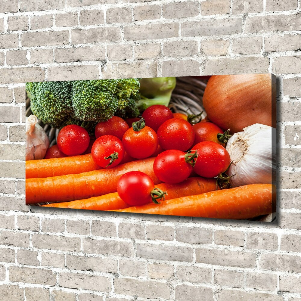 Canvas wall art Vegetables