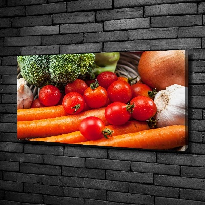 Canvas wall art Vegetables