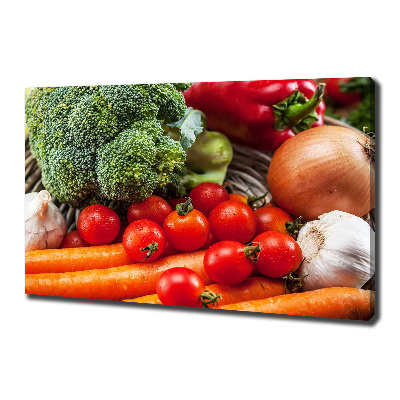 Canvas wall art Vegetables