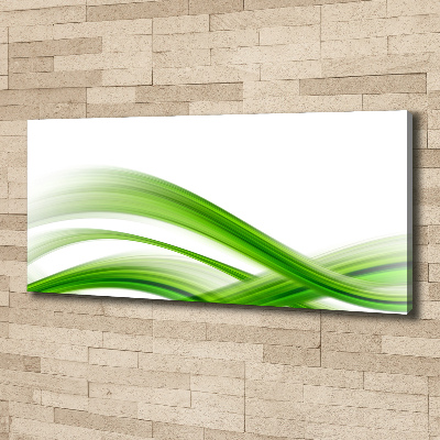 Canvas wall art Wave abstraction