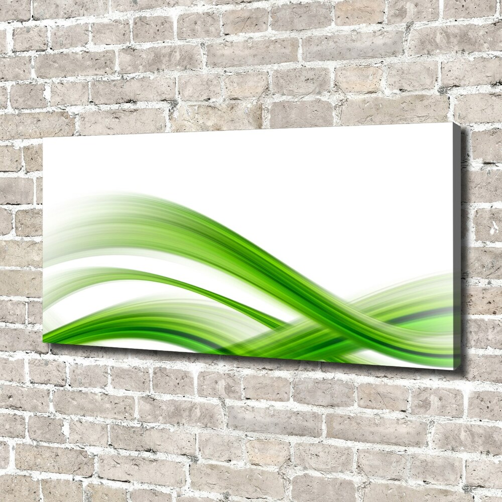 Canvas wall art Wave abstraction