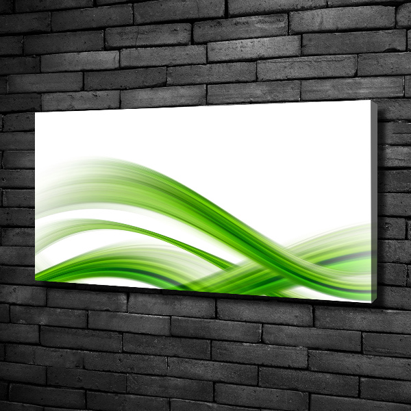 Canvas wall art Wave abstraction