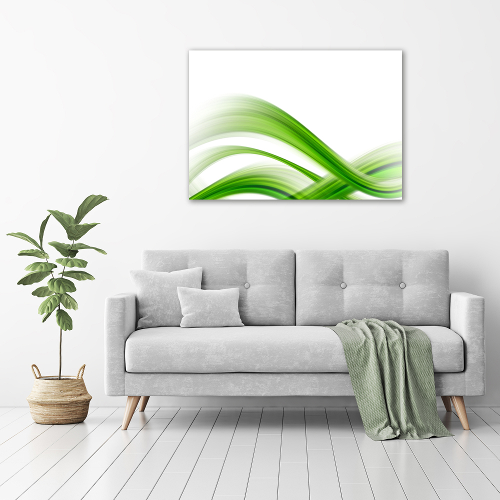 Canvas wall art Wave abstraction