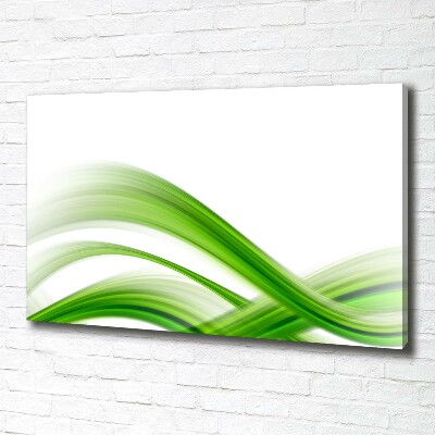 Canvas wall art Wave abstraction