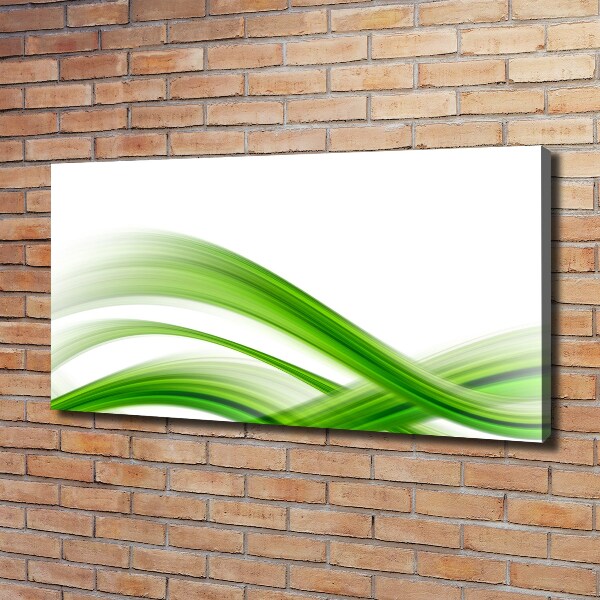 Canvas wall art Wave abstraction