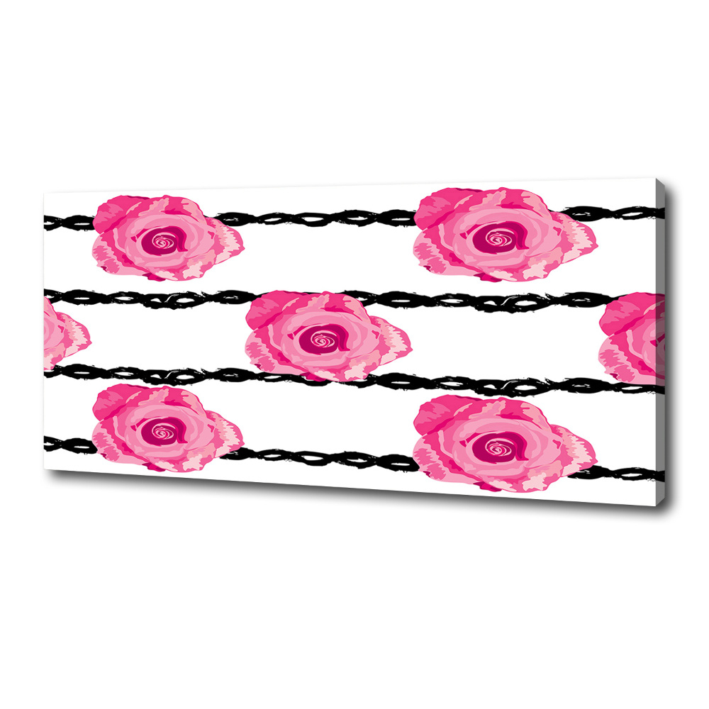 Canvas wall art Roses