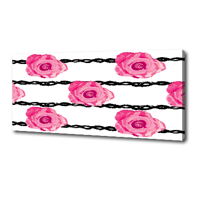 Canvas wall art Roses