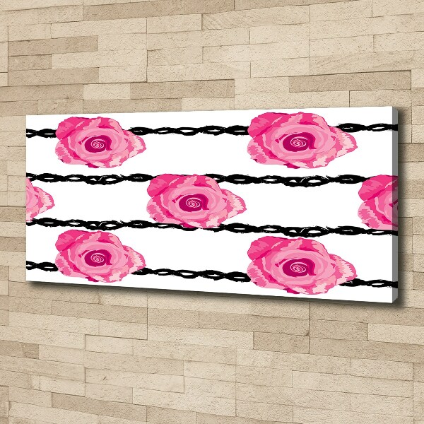 Canvas wall art Roses