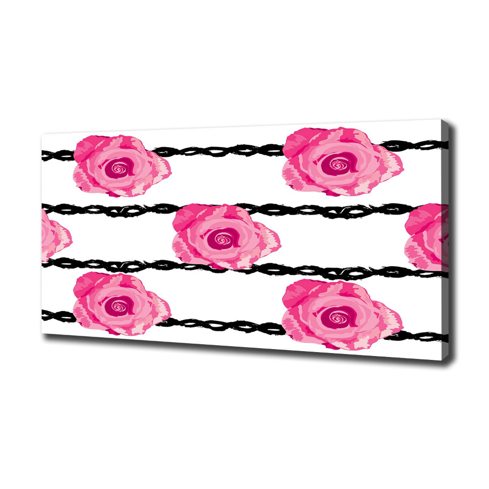 Canvas wall art Roses