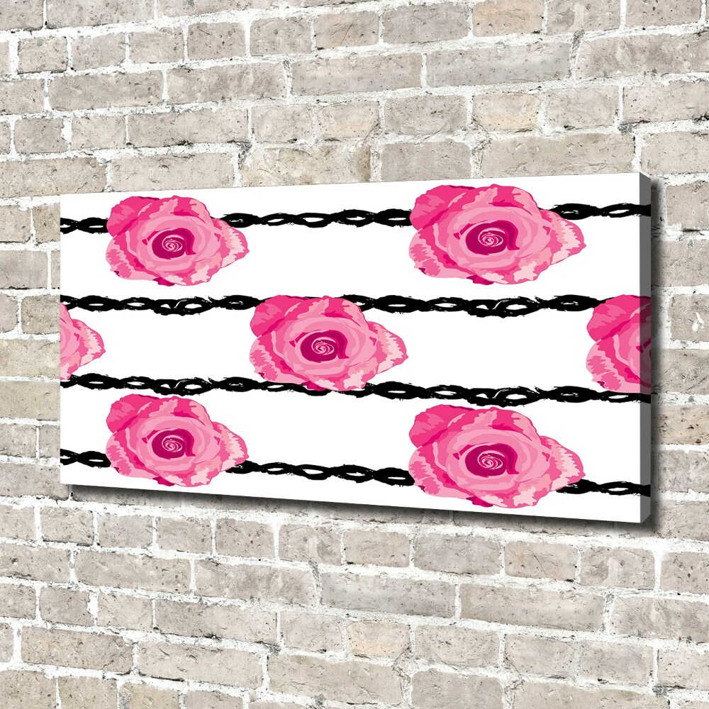 Canvas wall art Roses