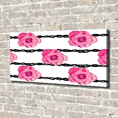 Canvas wall art Roses