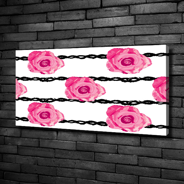 Canvas wall art Roses