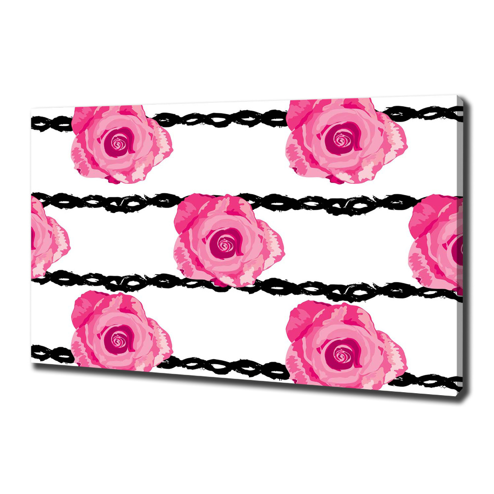 Canvas wall art Roses