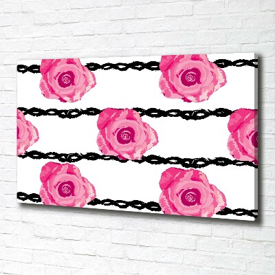 Canvas wall art Roses