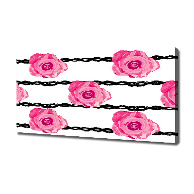 Canvas wall art Roses