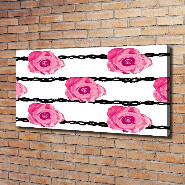 Canvas wall art Roses