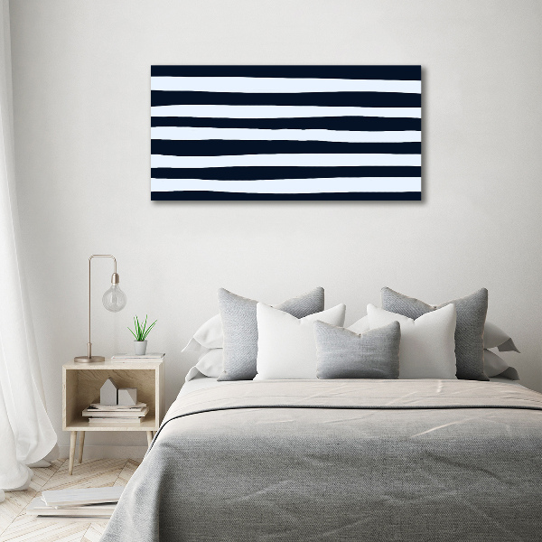 Canvas wall art Background with stripes