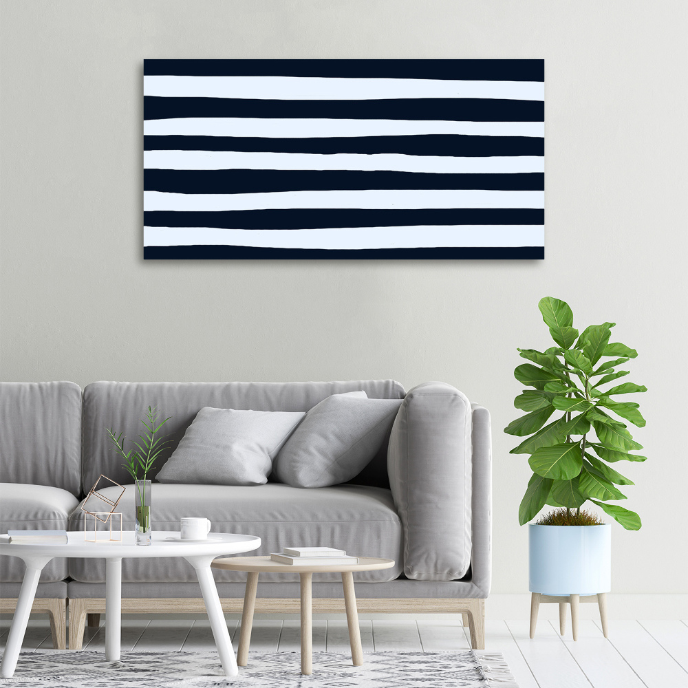 Canvas wall art Background with stripes