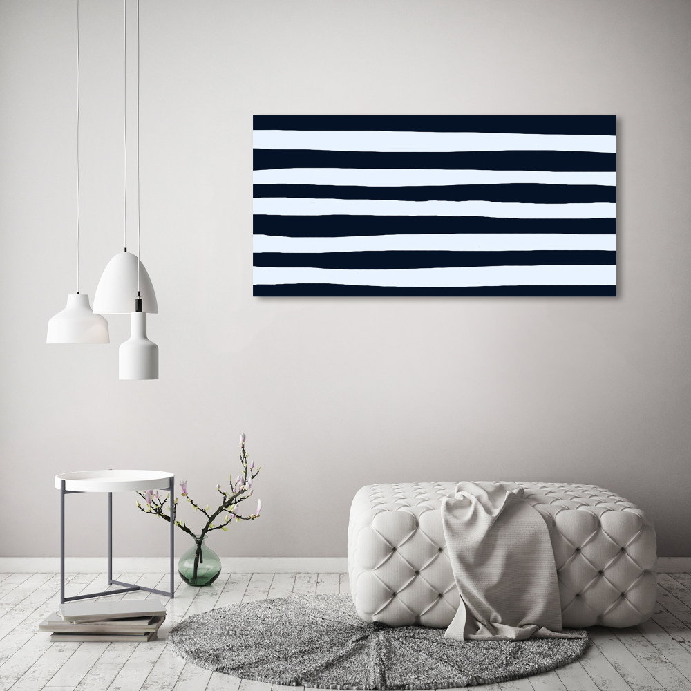 Canvas wall art Background with stripes