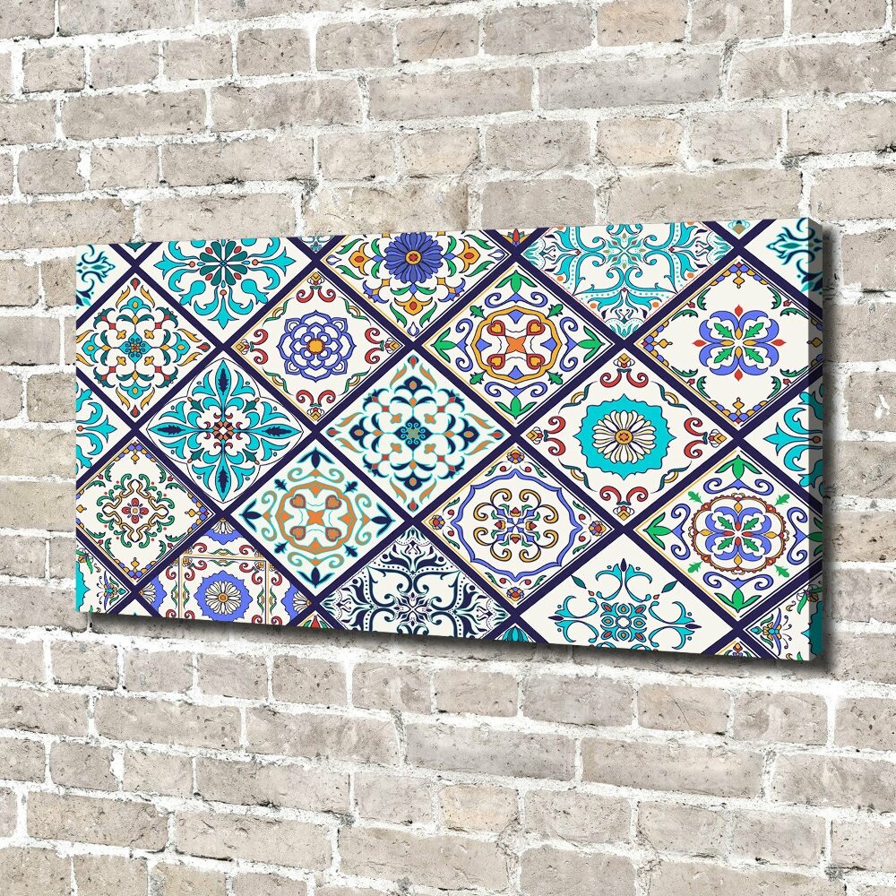 Canvas wall art Ceramic tiles