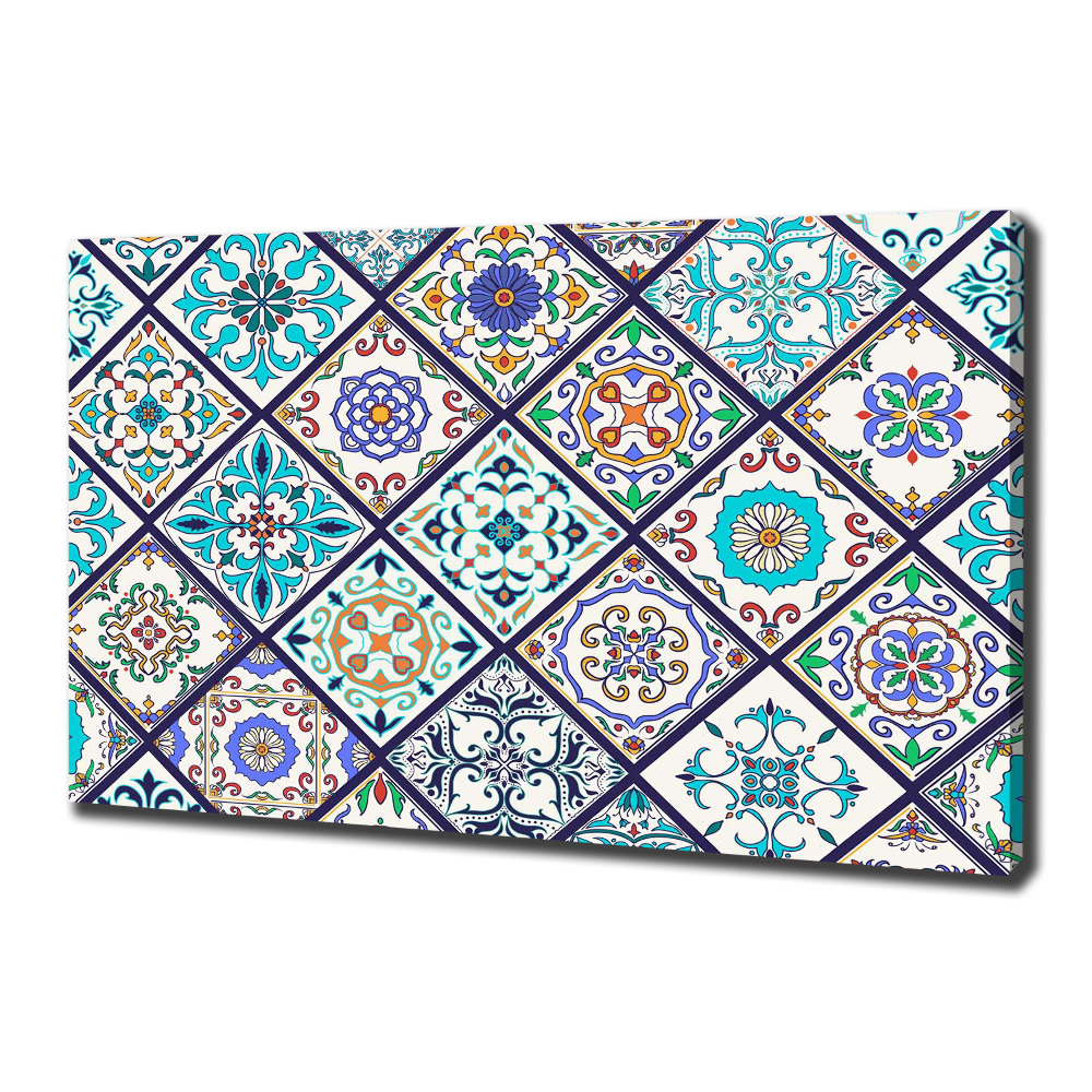 Canvas wall art Ceramic tiles