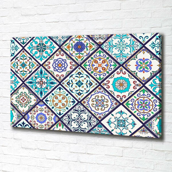 Canvas wall art Ceramic tiles