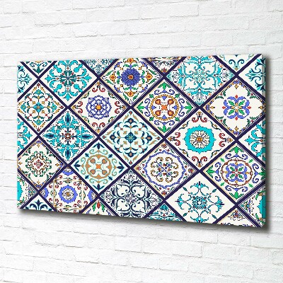 Canvas wall art Ceramic tiles