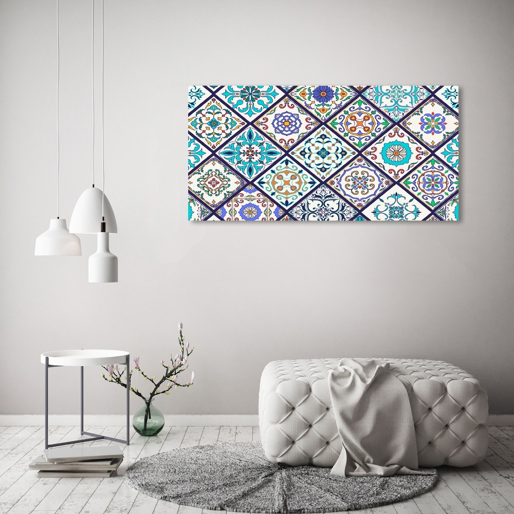 Canvas wall art Ceramic tiles