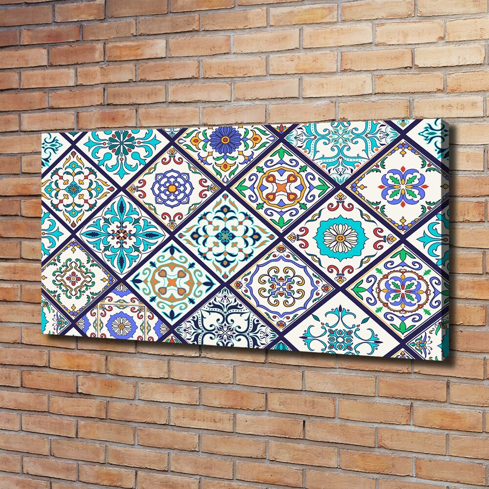 Canvas wall art Ceramic tiles