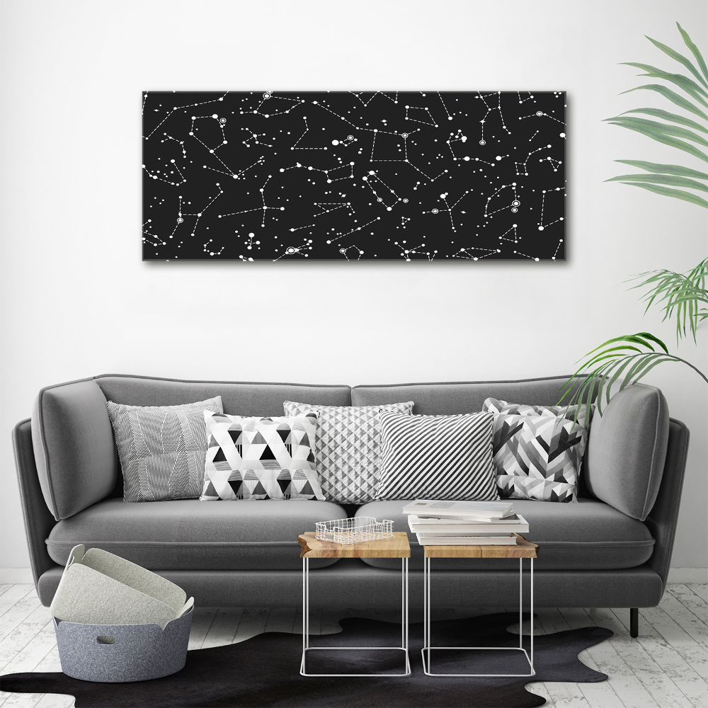 Canvas wall art Constellation