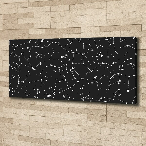 Canvas wall art Constellation