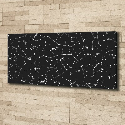 Canvas wall art Constellation