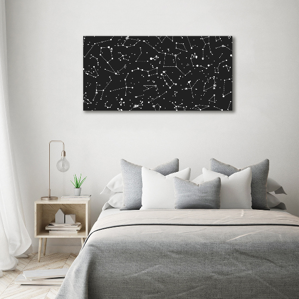 Canvas wall art Constellation