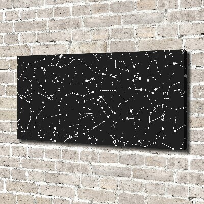 Canvas wall art Constellation