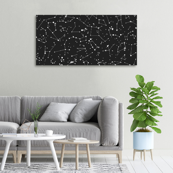 Canvas wall art Constellation